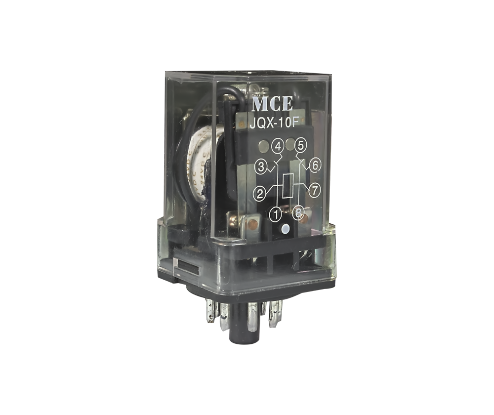 Plug-In Relay 8 Pin, 10A 2 Changeover