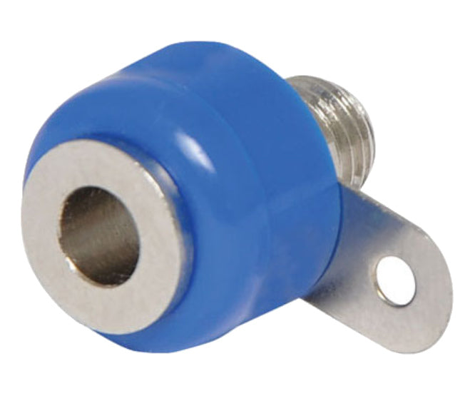 EIE 4mm Banana Socket Blue Lp