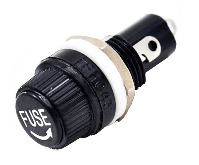 Daier Keyed Fuse Holder Panel Mount 5x20mm