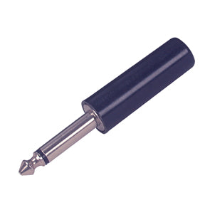 EIE 6.35mm Mono Jack Plug Black