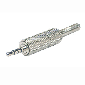 EIE Plug Trrs 2.5mm Stereo Mn 4 Pole Met
