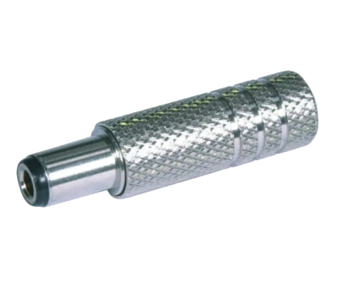 EIE DC Socket 2.1x5.5x9 Metal Silver