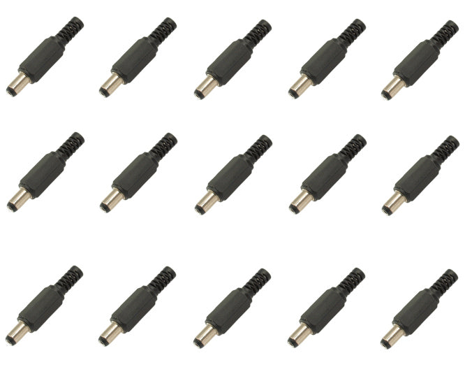 EIE 2.1x14mm DC Socket in-Line - 100/BAG