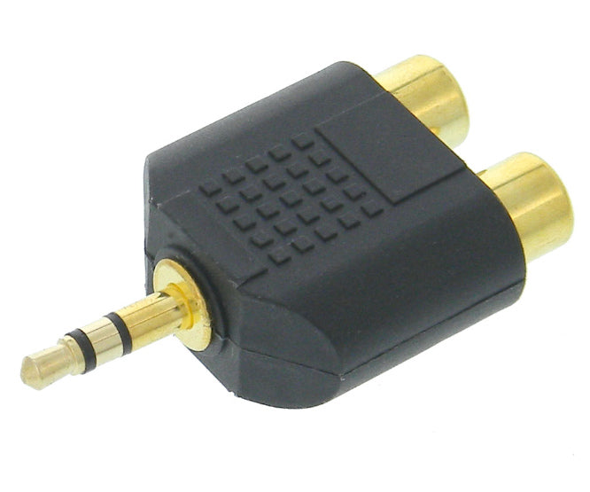 EIE Adapter 2.5mm Plug Stereo - 2XRCA Socket