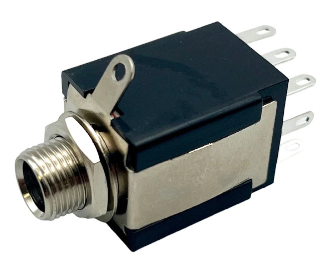 EIE Socket 6.3mm Stereo Panel Mount Box 9-PIN