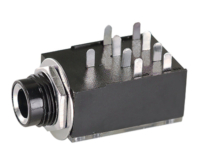 EIE 6.3mm Sterao Socket PCB Box 9-PIN