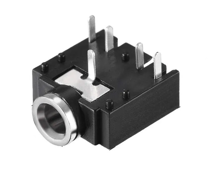 EIE 3.5mm Stereo Socket PCB D/Type 5P