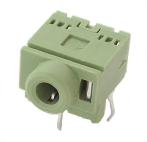 EIE 3.5mm Stereo Socket Right-Angle PCB Mount