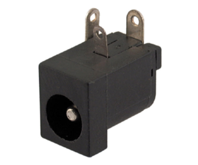 EIE DC Power Plug 2.0x9mm Right-Angle Solder Type