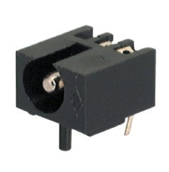 EIE DC Power Plug 2.5x9mm Square Right-Angle PCB