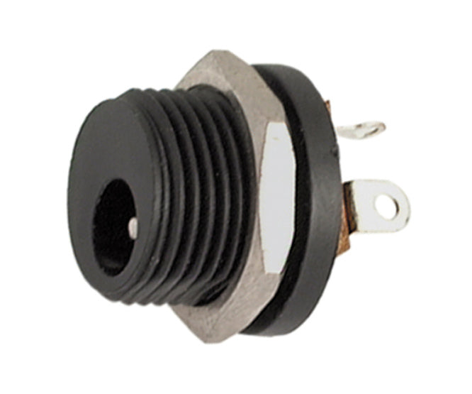 EIE DC Power Plug / Jack 2.0mm Pin Round P/Mount