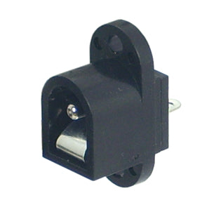 EIE DC Power Plug Oval P/Mount