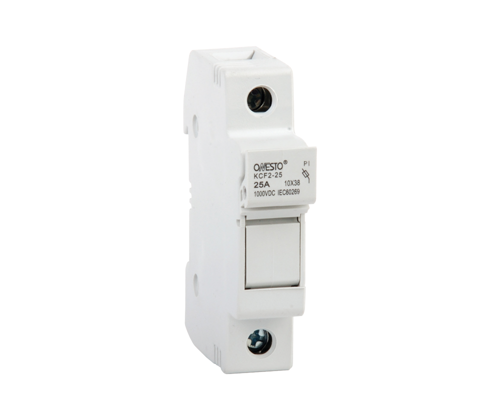 DIN Fuse Holder 10x38mm (1000VDC) | Onesto DC-Rated Fuse Carrier