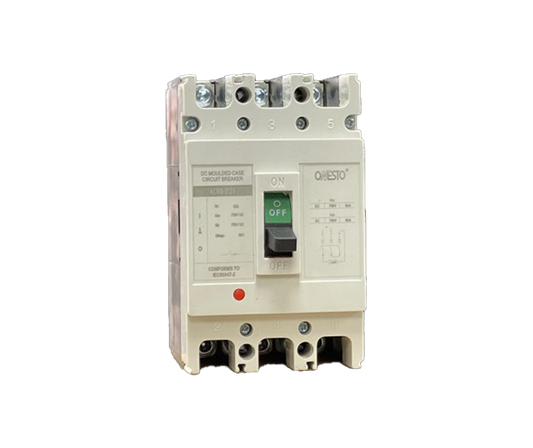 DC MCCB 125 Frame, 63A-125A - 3 Pole & 4 Pole Onesto KCMD