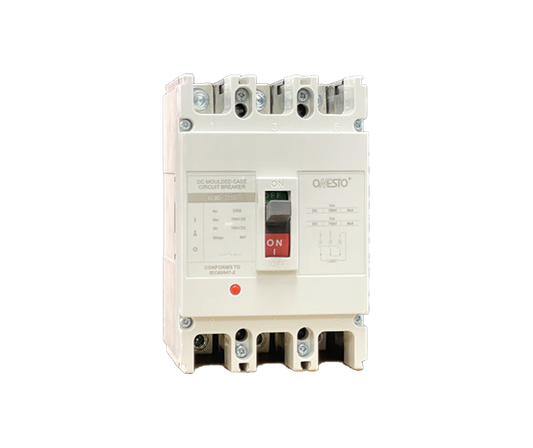 DC MCCB 250 Frame, 160A-250A - 3 Pole & 4 Pole Onesto KCMD