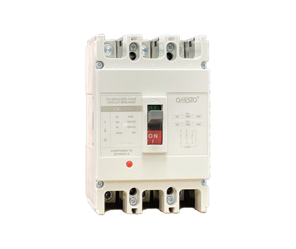 DC MCCB 400 Frame, 315A-400A - 3 Pole & 4 Pole | Onesto KCMD