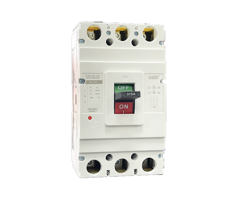 DC MCCB 630 Frame, 500A-630A - 3 Pole & 4 Pole | Onesto KCMD