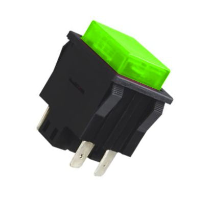 Daier Push Button Switch Latch Dpdt 32x25