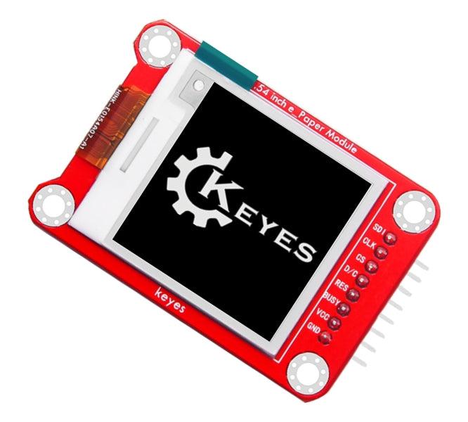 Keyestudio 1.54" Black-Ink LCD Display 200x200PX