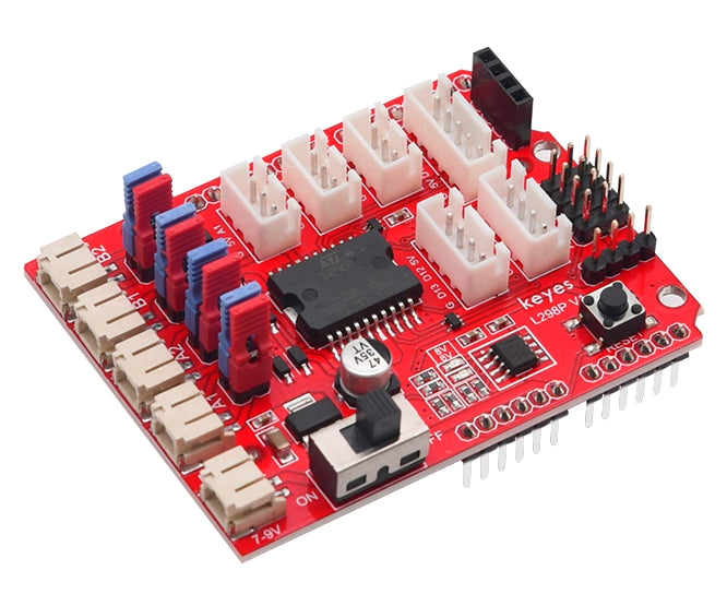 Keyestudio Four Motor Drive Shield Based on L298P