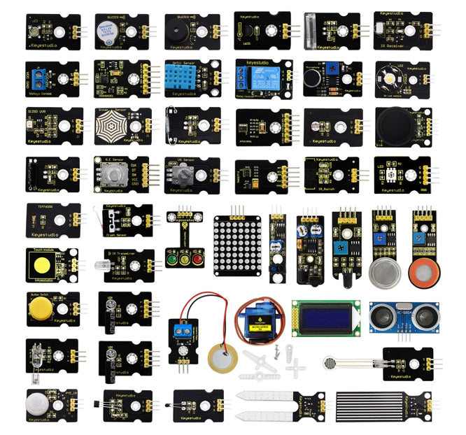Keyestudio Sensor Assortment 48-IN-ONE