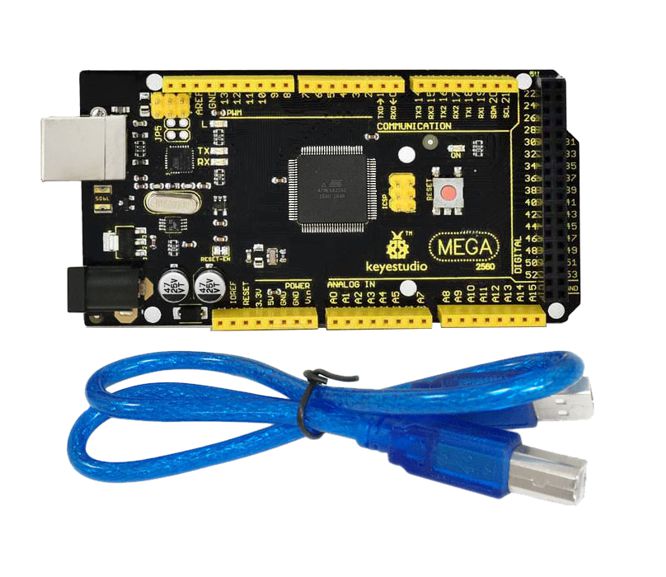 Keyestudio Arduino MEGA2560 R3 Development Board + USB Cable