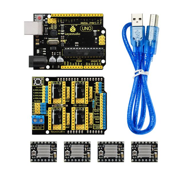 Keyestudio Arduino Based Cnc Driver / Development