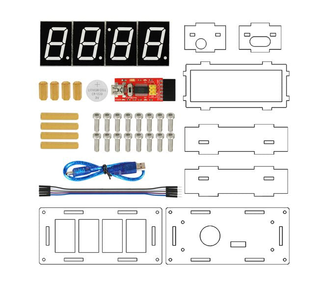 Keyestudio Arduino Based Electronic Digital Clock Kit