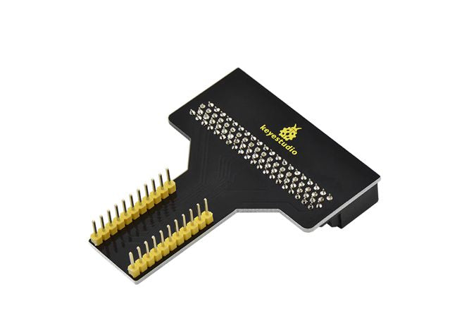 Keyestudio Micro:bit T-Type Shield Adapter Blk