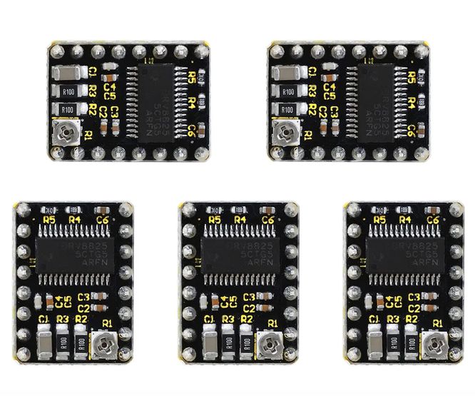 Keyestudio DRV8825 Stepper Motor Driver 5PCS 8-45V 1.5A