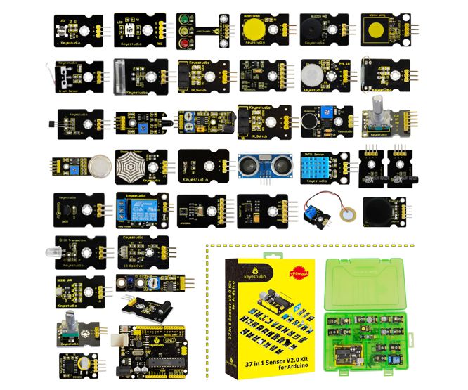 Keyestudio 37-IN-1 Sensor V2.0 Asortment / Kit for Arduino