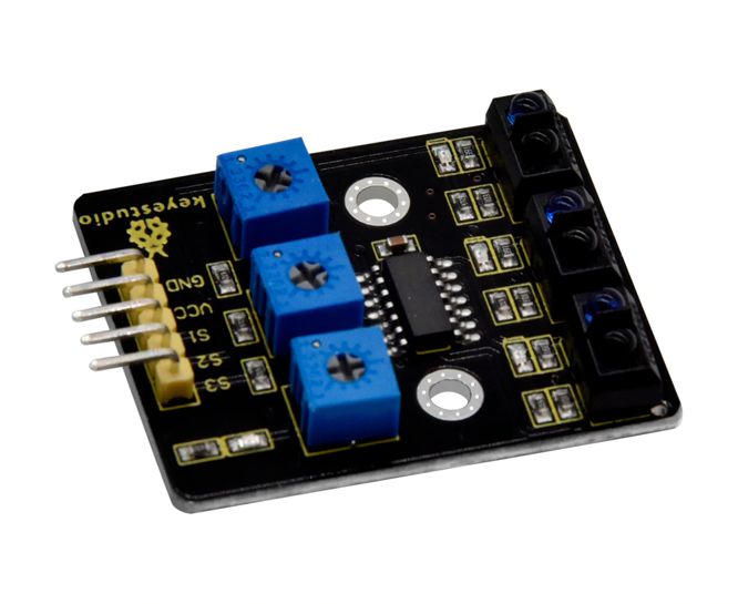 Keyestudio 3-CHANNEL IR Line Tracking Module