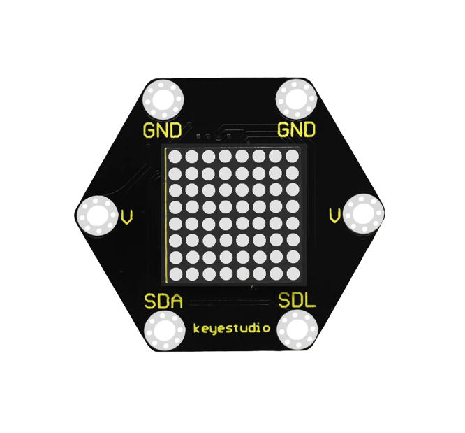 Keyestudio Honeycomb Disp LED Dots Matrix 8x8 Module