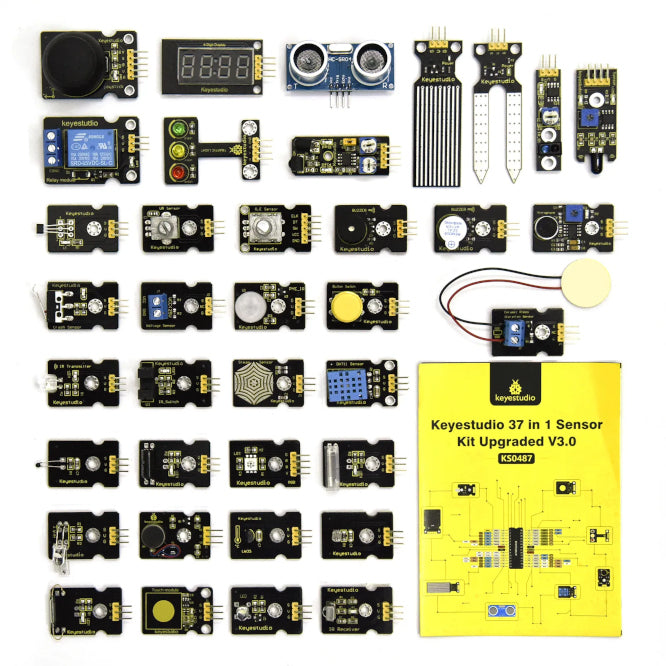 Keyestudio 37-IN-1 Sensor Assortment Kit V3.0
