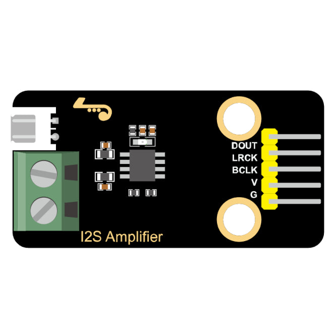 Keyestudio D-Class 2.5W Digital Audio Amplifier I2S