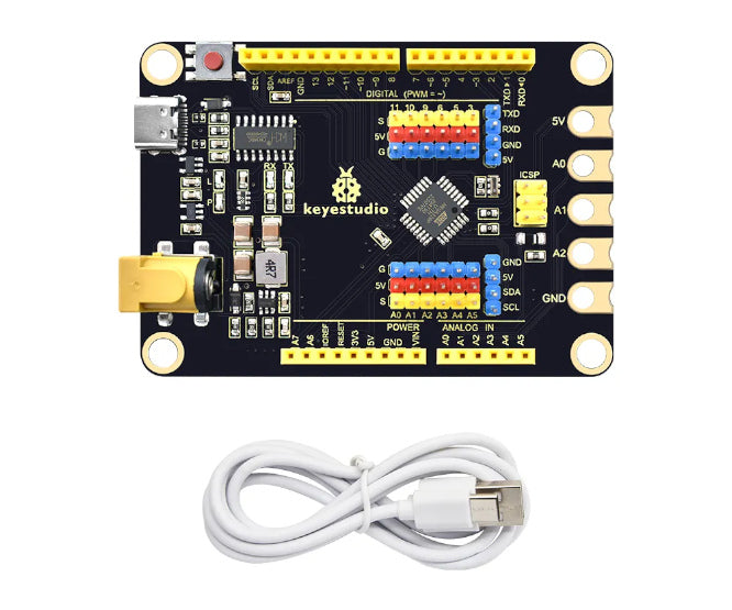 Keyestudio Uno R3 Board for Arduino Ide Diy
