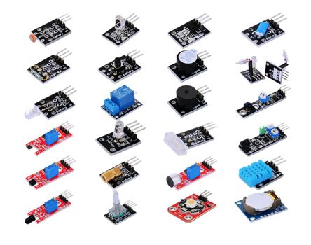Keyestudio Sensor Assortment - E/Level Arduino 24PCS