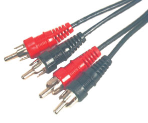 EIE Lead 2XRCA PLUG-2XRCA Plug 1M5