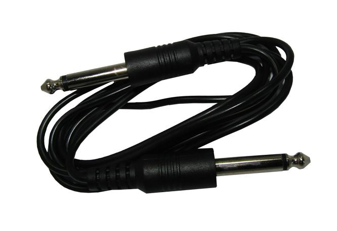 EIE Lead 6.3mm Mono Plug to 6.3mm Mono Plug L=1.5m