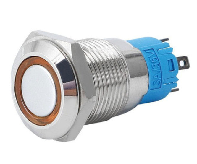 Daier Push Button Switch 1XNO/NC SPDT 5A 12V L=35 Latching