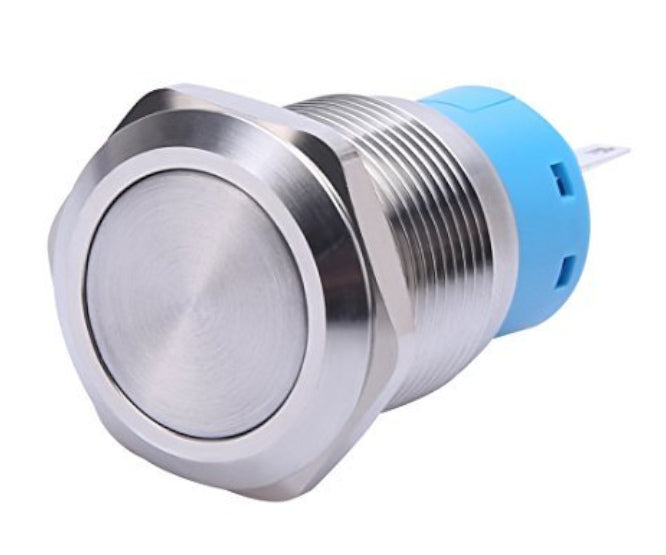 Daier Push Button Switch NO/NC SPDT 5A 12V M19 D=22 L=35 Latching