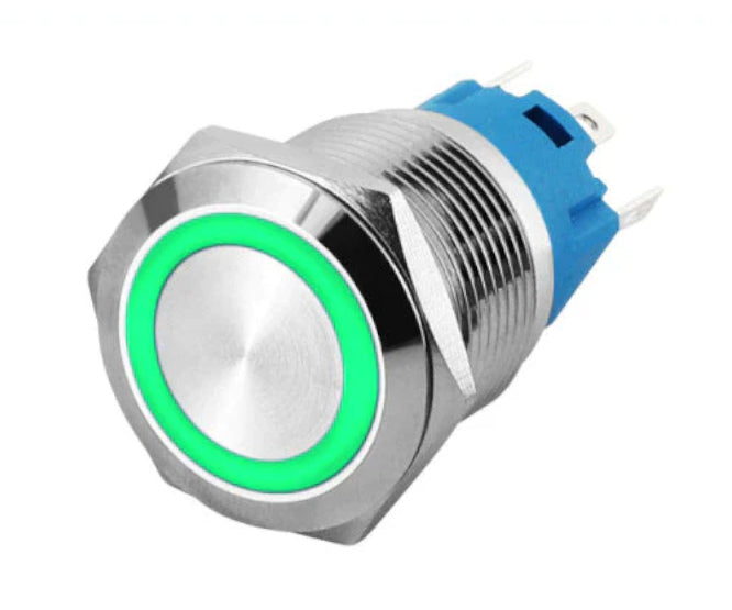 Daier Push Button Switch 1XNO/NC SPDT 5A 12V L=35 Latching