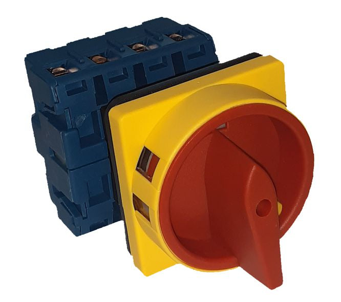 Swan Electric Rotary Lock Isolator Switch 3P-4P Panel Mount 25A-100A