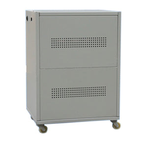 EIE Steel Battery Cabinet 4x100A 460x470x680mm on Wheels
