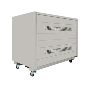 EIE Steel Battery Cabinet 8x100A 78x45x68 Wheels