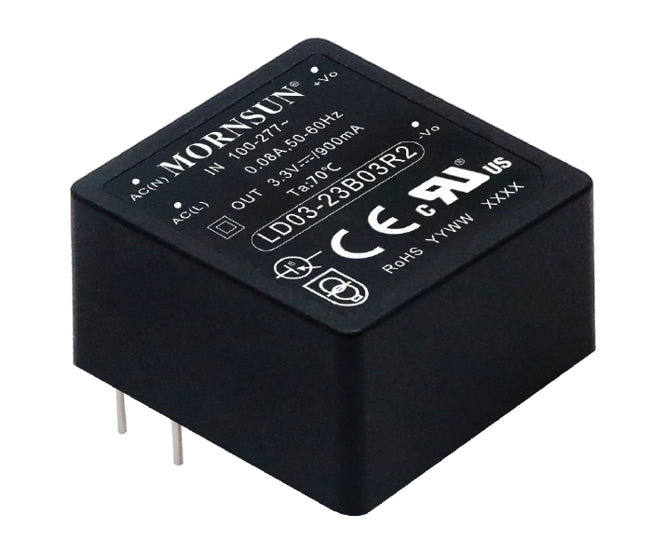Mornsun Power Supply PCB Modular I=220V O=5VDC @ 0.6A 3W
