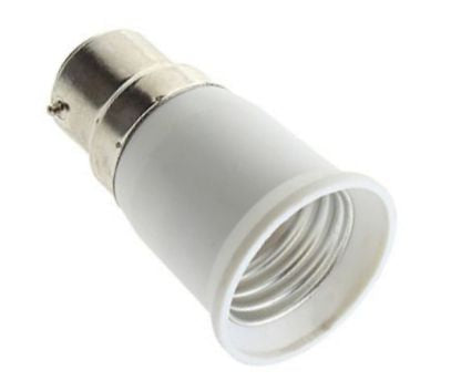 EIE B22-E27 Lamp Adapter Bayonet to Screw in