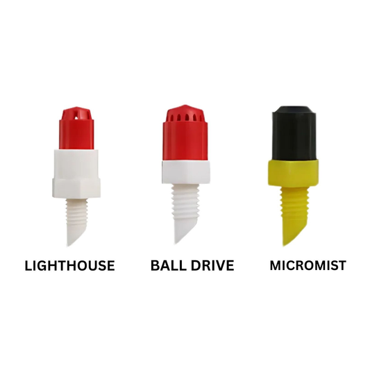 Microjet Lighthouse, Ball Drive and Micromist – Specialty Irrigation Sprinklers (BD01, BE01, BF01)