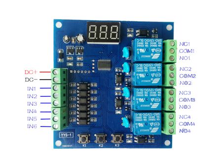 EIE Program. Intermittent / Loop Timer Module 5V