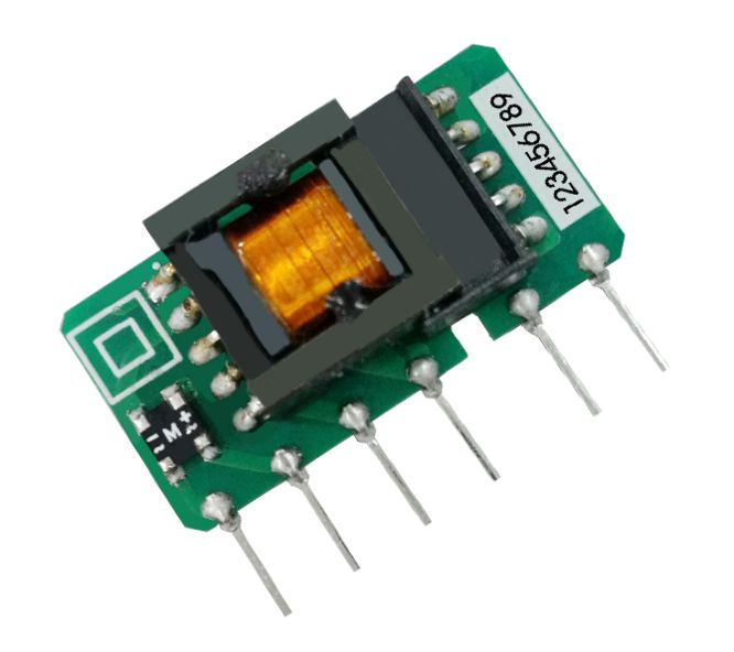 Mornsun AC-DC Converter PCB I=220V O=24VDC 0.125A 3W